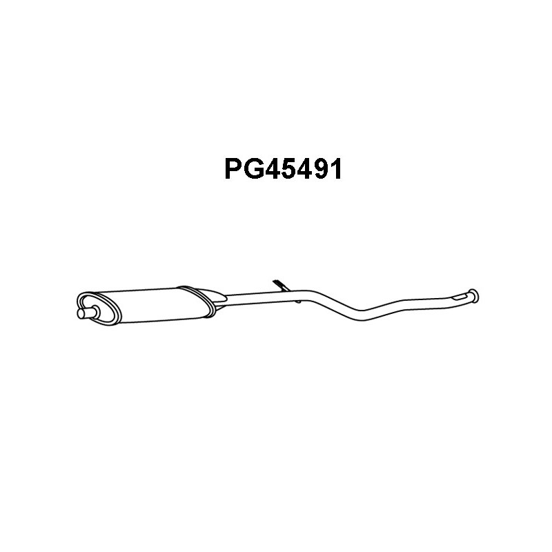 Silencieux intermédiaire VENEPORTE