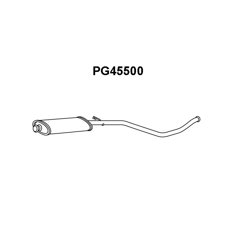 Silencieux avant VENEPORTE