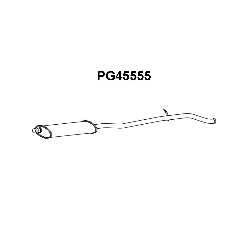 Silencieux intermédiaire VENEPORTE