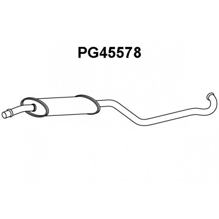 Silencieux avant VENEPORTE