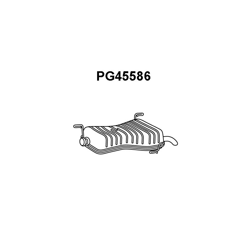 Silencieux arrière VENEPORTE