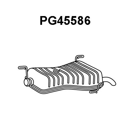 Silencieux arrière VENEPORTE