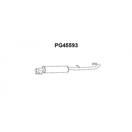 Silencieux intermédiaire...