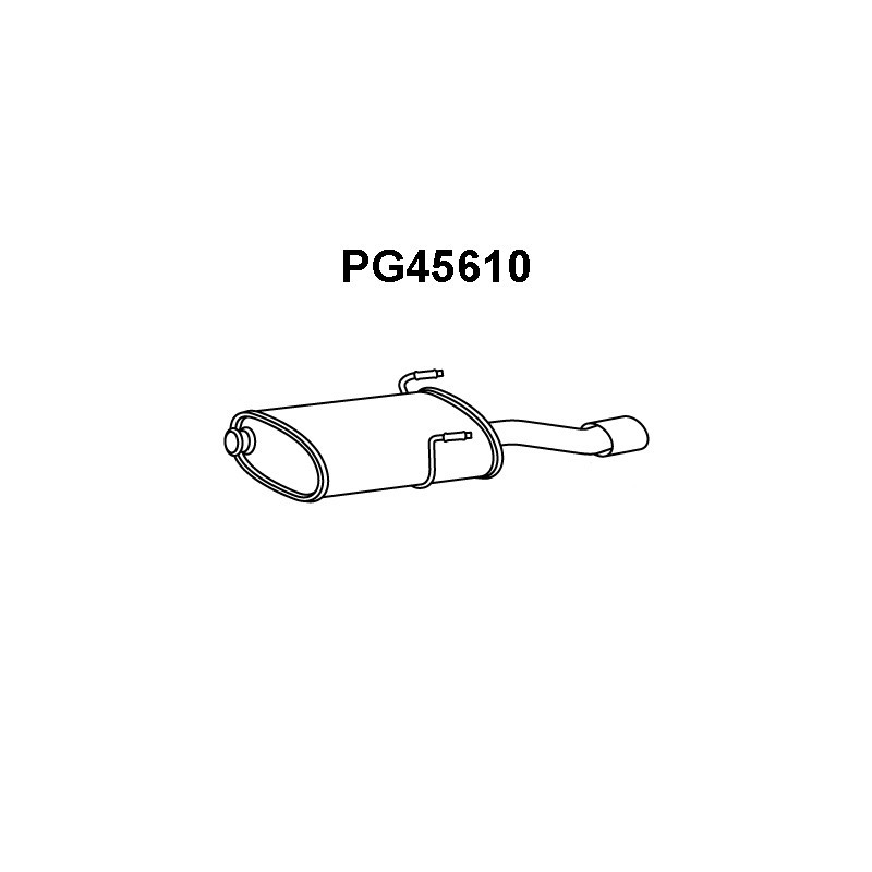 Silencieux arrière VENEPORTE