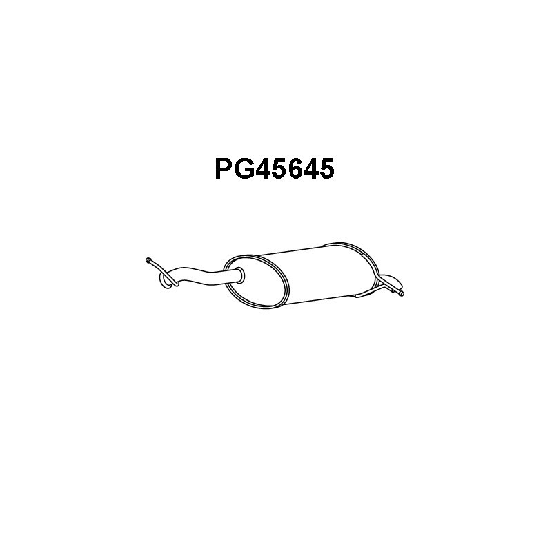 Silencieux arrière VENEPORTE