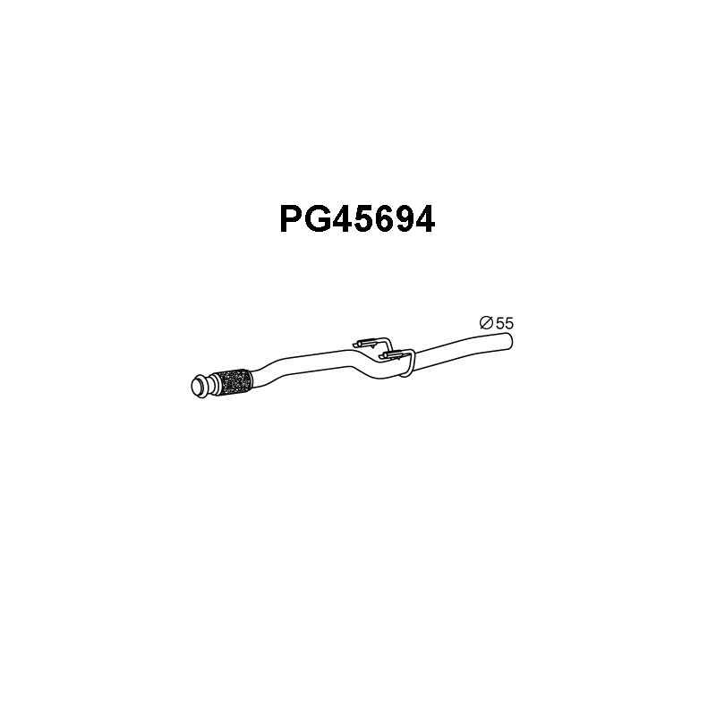 Tuyau d'échappement VENEPORTE