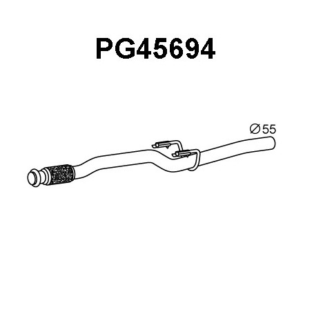 Tuyau d'échappement VENEPORTE