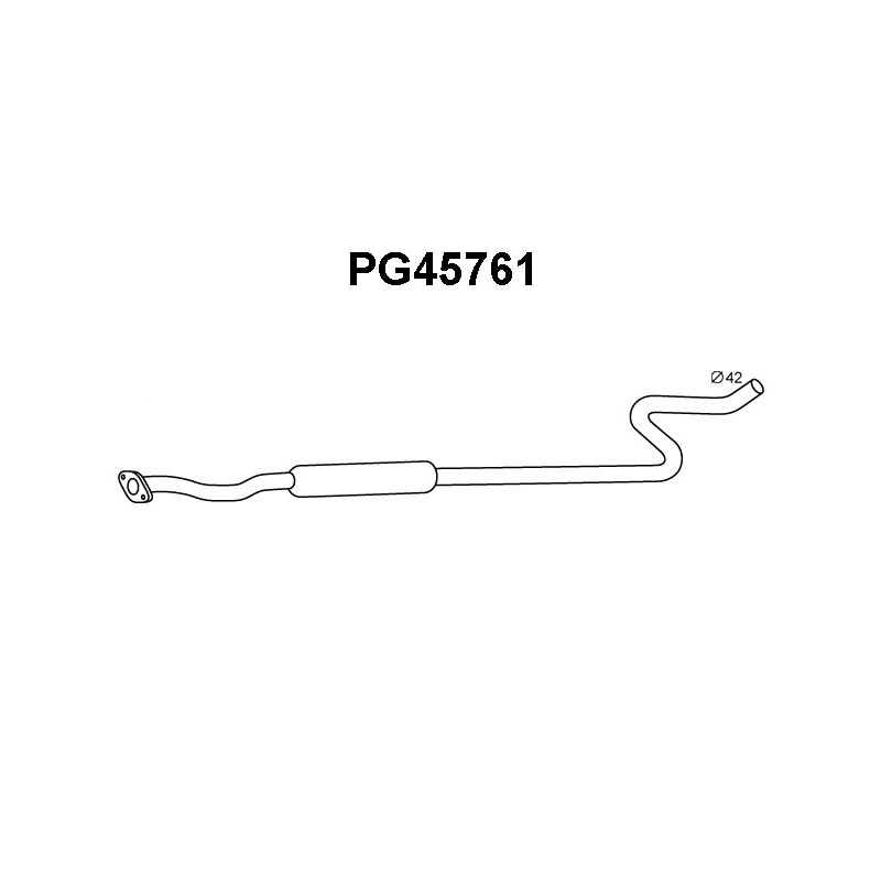 Silencieux avant VENEPORTE