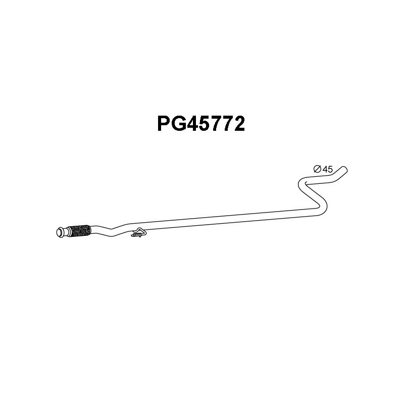 Tuyau d'échappement VENEPORTE