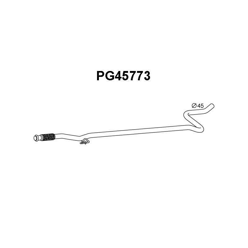 Tuyau d'échappement VENEPORTE