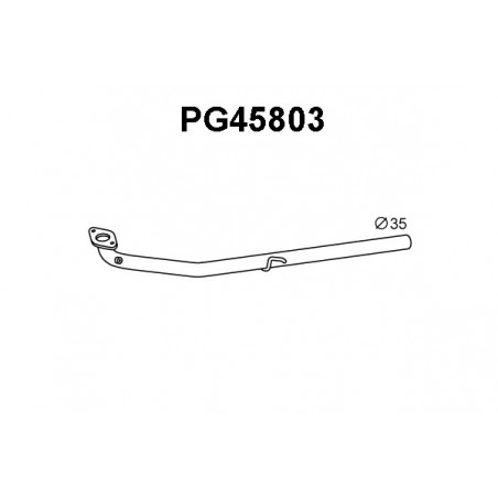 Tuyau d'échappement VENEPORTE