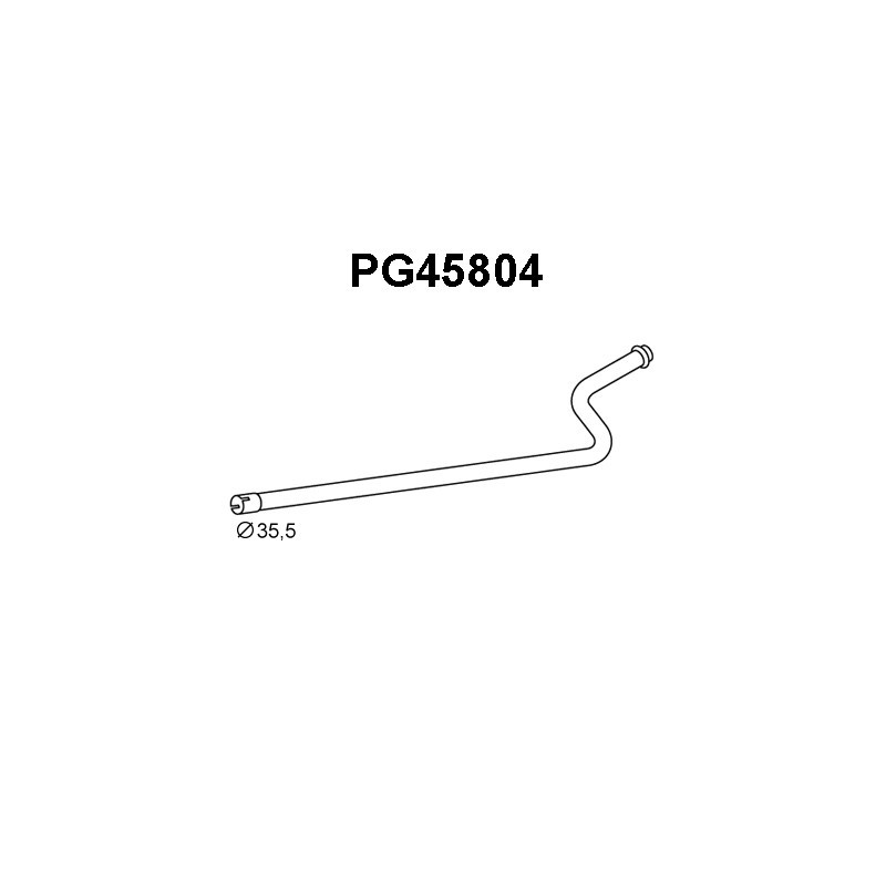 Tuyau d'échappement VENEPORTE