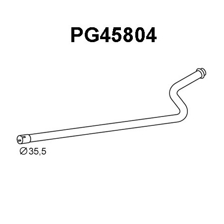 Tuyau d'échappement VENEPORTE