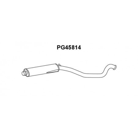 Silencieux avant VENEPORTE