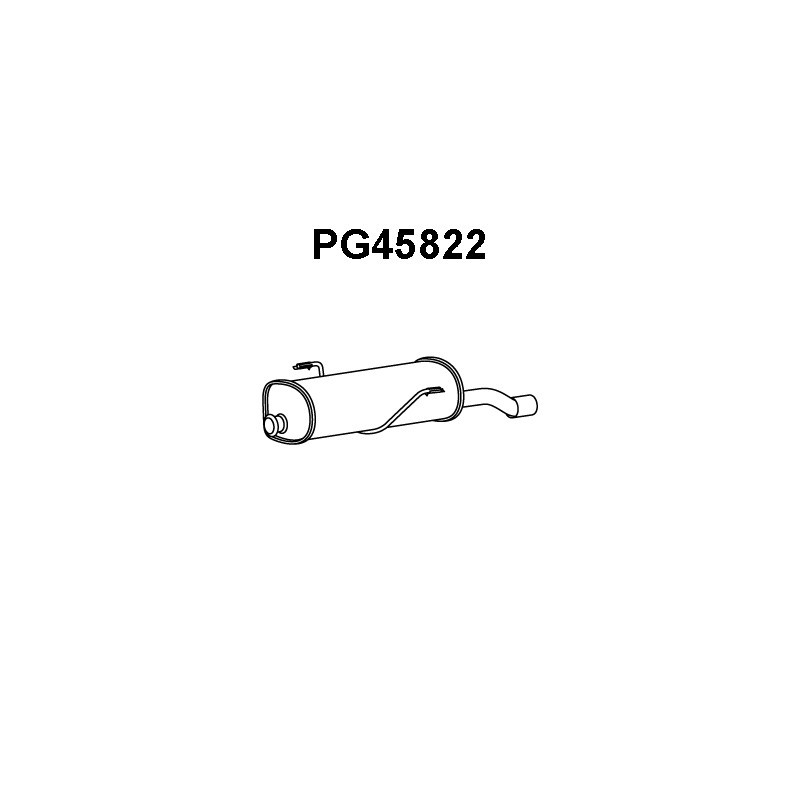 Silencieux arrière VENEPORTE