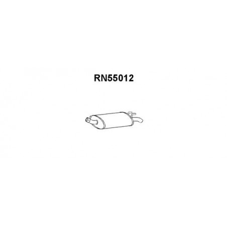 Silencieux arrière VENEPORTE