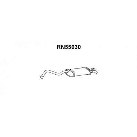 Silencieux arrière VENEPORTE