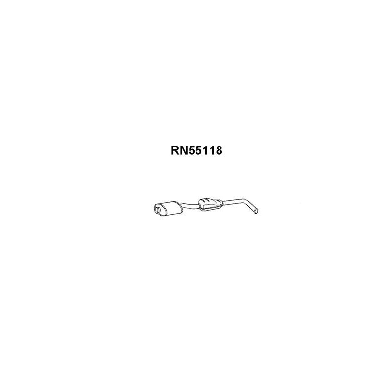 Silencieux intermédiaire VENEPORTE