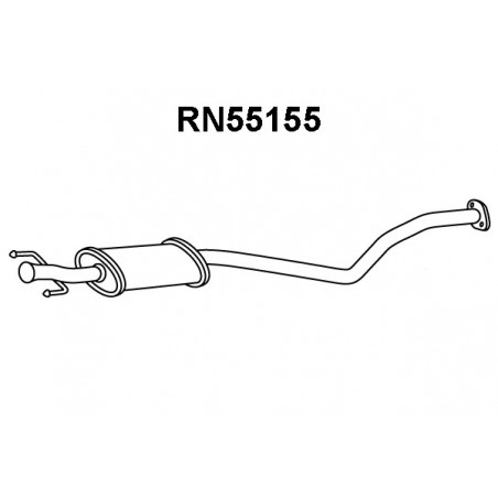 Silencieux avant VENEPORTE