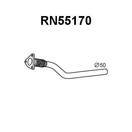 Tuyau d'échappement VENEPORTE
