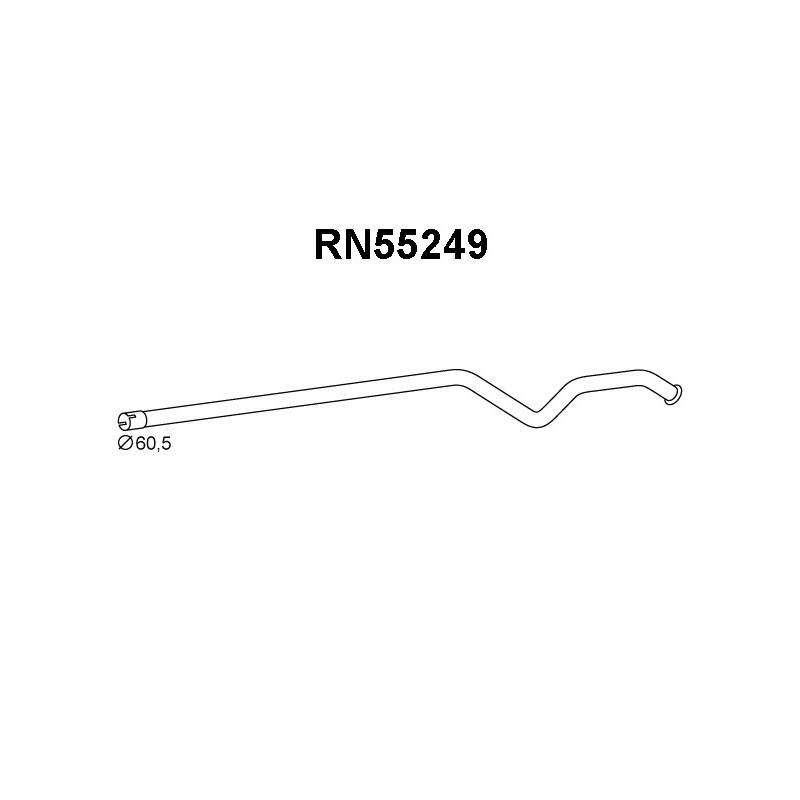 Tuyau d'échappement VENEPORTE