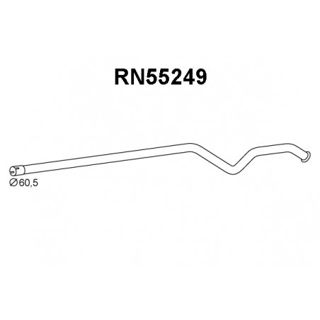 Tuyau d'échappement VENEPORTE