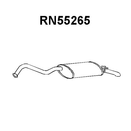 Silencieux arrière VENEPORTE