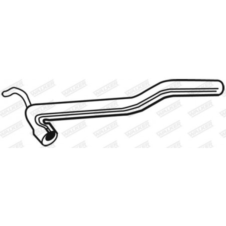 Tuyau d'échappement WALKER