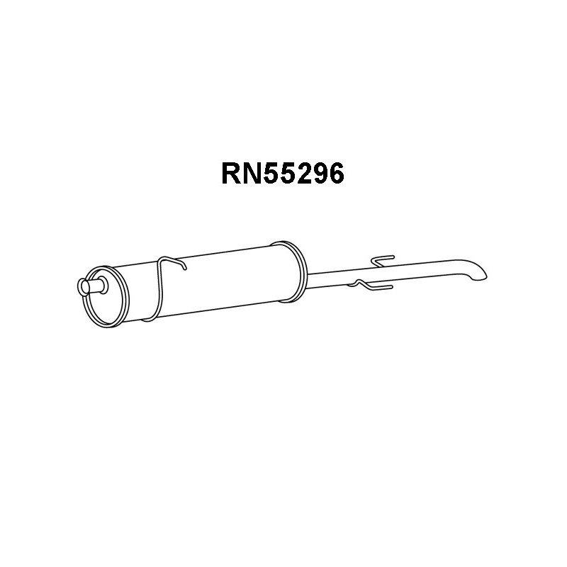 Silencieux arrière VENEPORTE