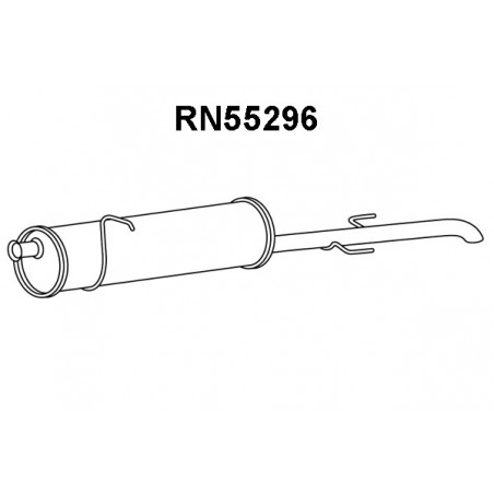 Silencieux arrière VENEPORTE