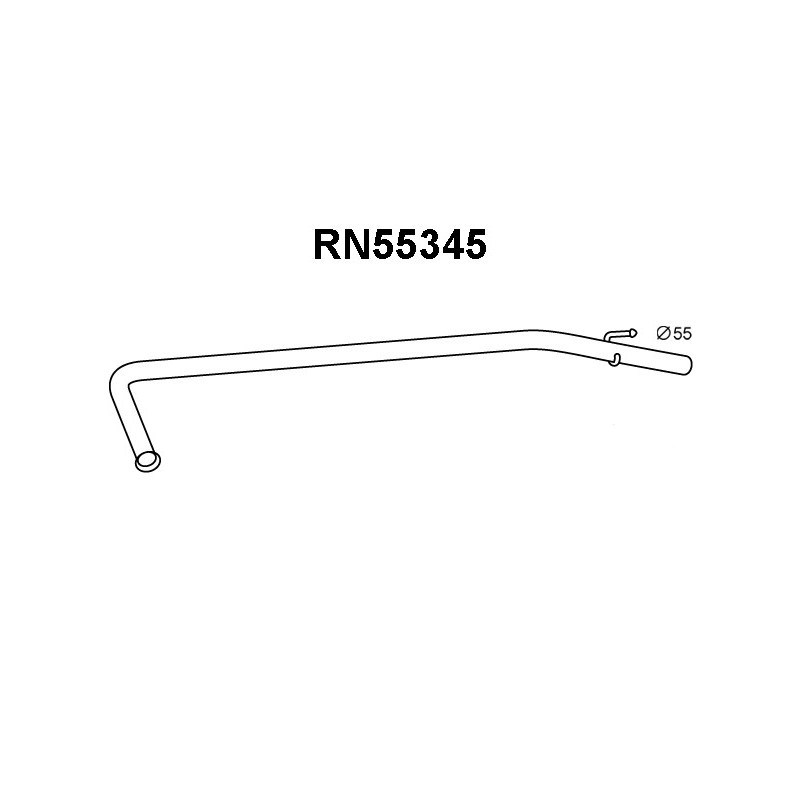 Tuyau d'échappement VENEPORTE