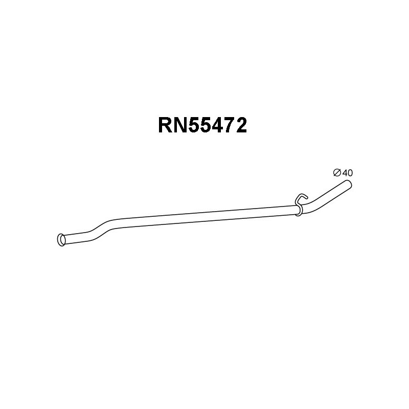 Tuyau d'échappement VENEPORTE