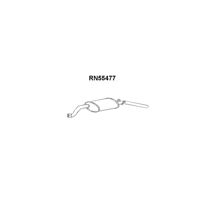 Silencieux arrière VENEPORTE