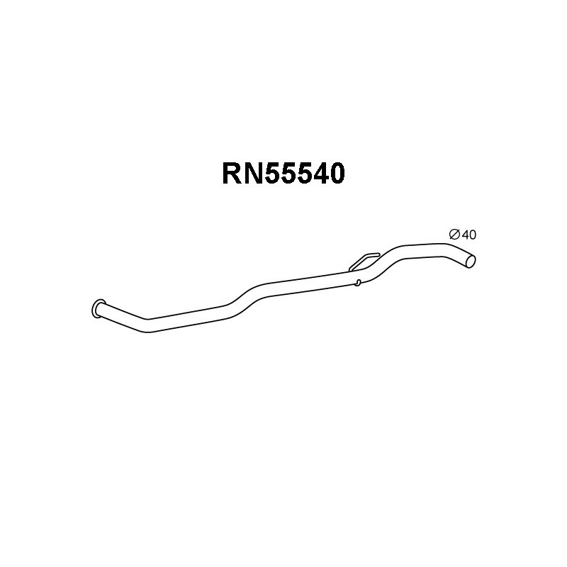 Tuyau d'échappement VENEPORTE