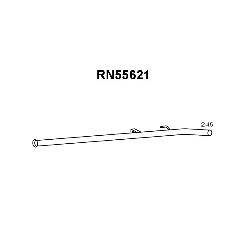 Tuyau d'échappement VENEPORTE