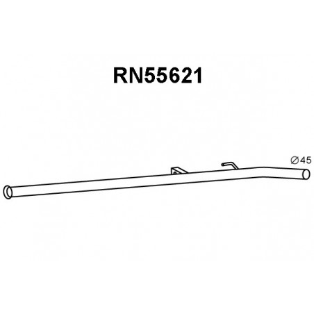 Tuyau d'échappement VENEPORTE