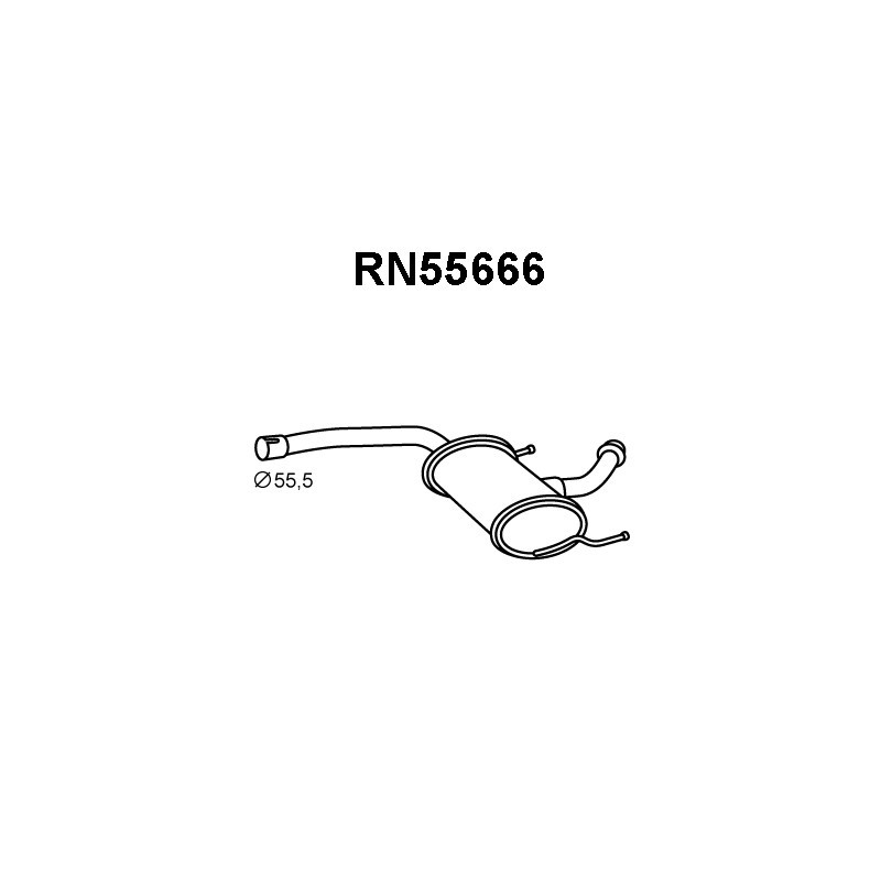 Silencieux avant VENEPORTE
