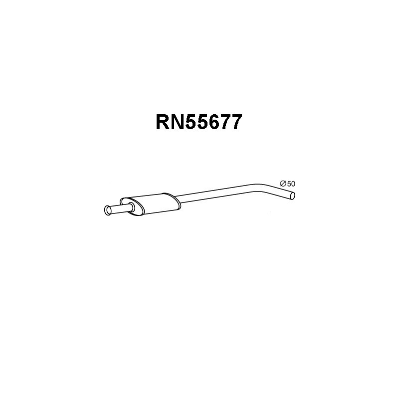 Silencieux avant VENEPORTE