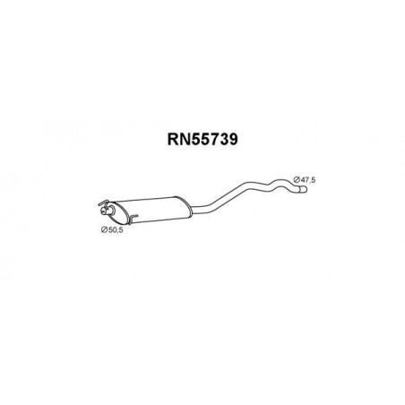 Silencieux intermédiaire...