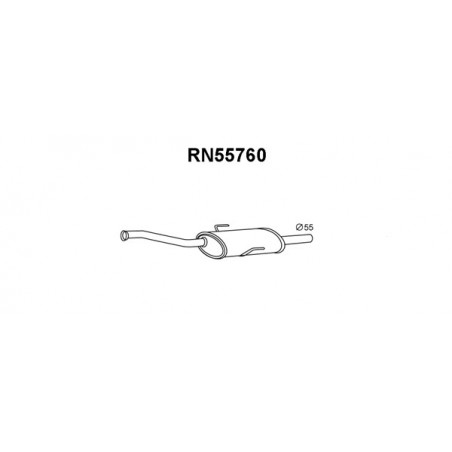 Silencieux avant VENEPORTE