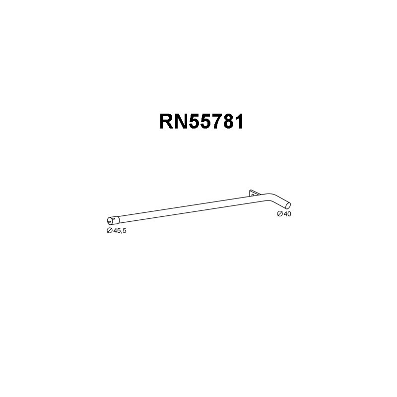 Tuyau d'échappement VENEPORTE