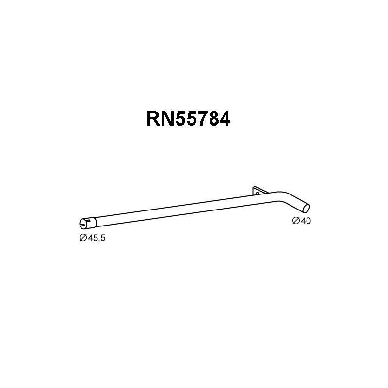 Tuyau d'échappement VENEPORTE