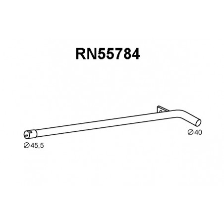 Tuyau d'échappement VENEPORTE
