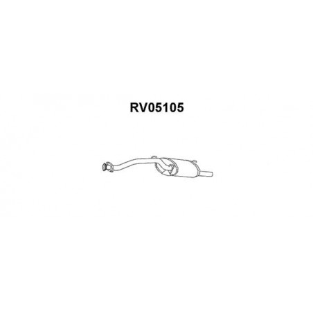 Silencieux arrière VENEPORTE