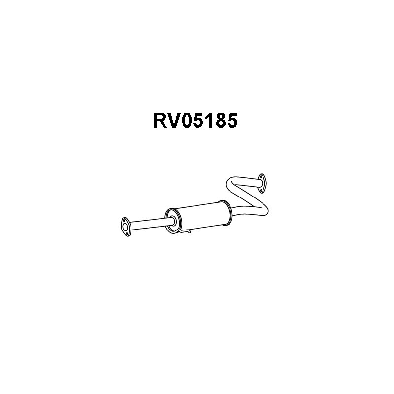 Silencieux avant VENEPORTE