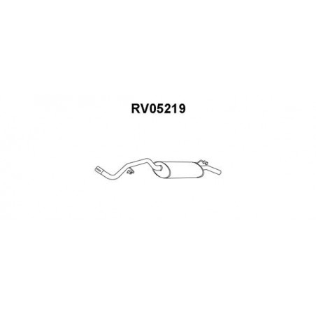 Silencieux arrière VENEPORTE