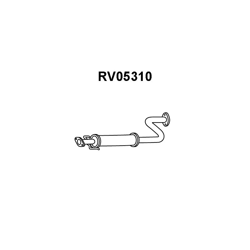 Silencieux avant VENEPORTE
