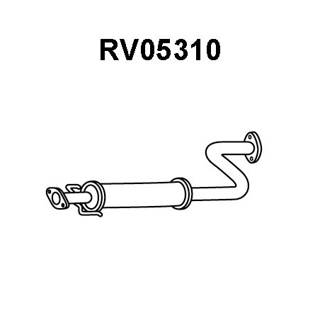 Silencieux avant VENEPORTE