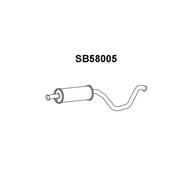 Silencieux avant VENEPORTE