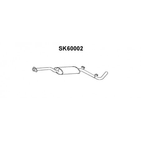 Silencieux avant VENEPORTE